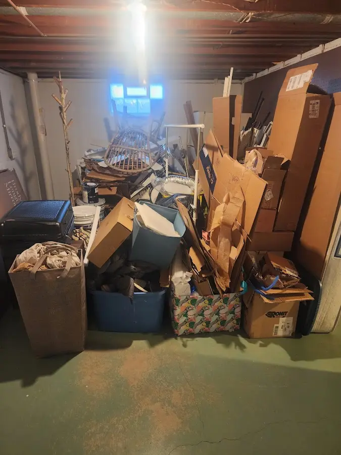 Roll-off dumpster container at job site for Construction Dumpster Rental in Tiburon